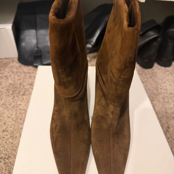 YSL brown booties Fall 2025 - Picture 2 of 6